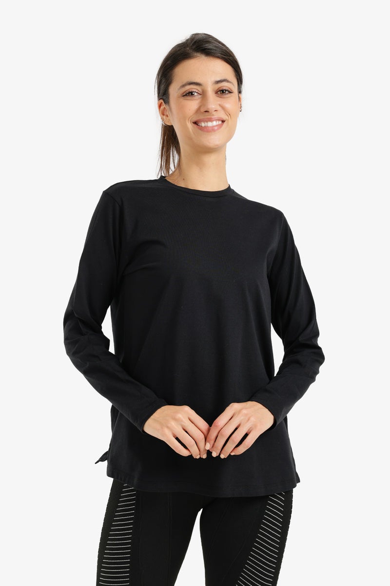 Carina Long Sleeve Relaxed T-Shirt - Image 1
